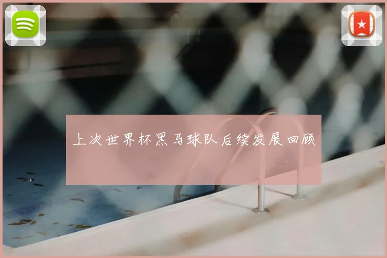 上次世界杯黑马球队后续发展回顾